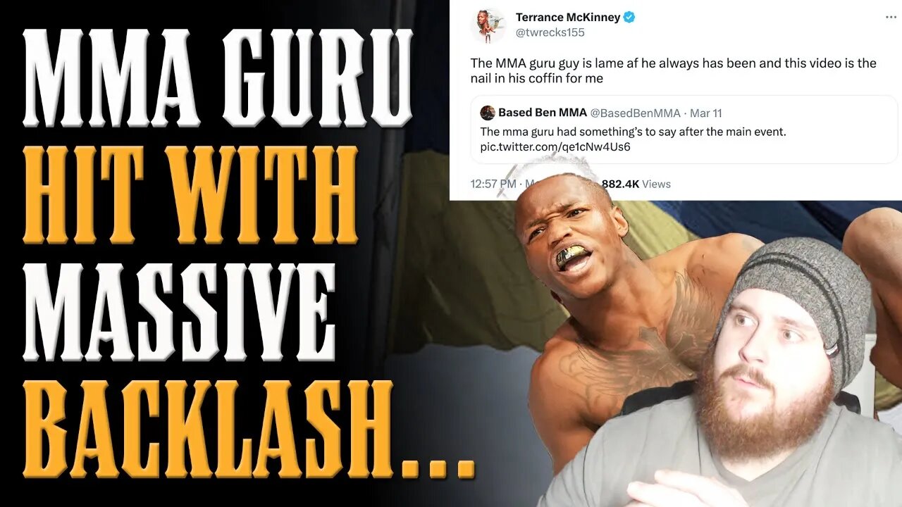 MMA GURU Facing MASSIVE BACKLASH from Fighters & Fans