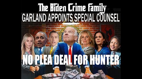 CORRUPT MERRICK GARLAND APPOINTS CORRUPT DAVID WEISS TO INVESTIGATE THE BIDEN CRIME FAMILY SYNDICATE