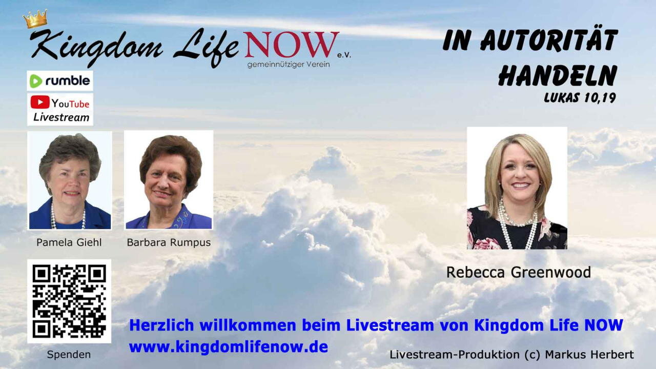 Lektion 6: In Autorität handeln - Lukas 10,19 (Rebecca Greenwood / Nov 2023)