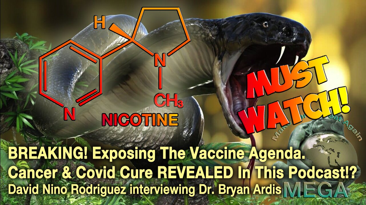 ❇️ BREAKING! Exposing The Vaccine Agenda. Cancer & Covid Cure REVEALED!? | David Nino Rodriguez interviewing Dr. Bryan Ardis -- With direct links to the referred Jesse Ventura vid and earlier Brian Ardis & Other Vids BELOW in description!! ❇