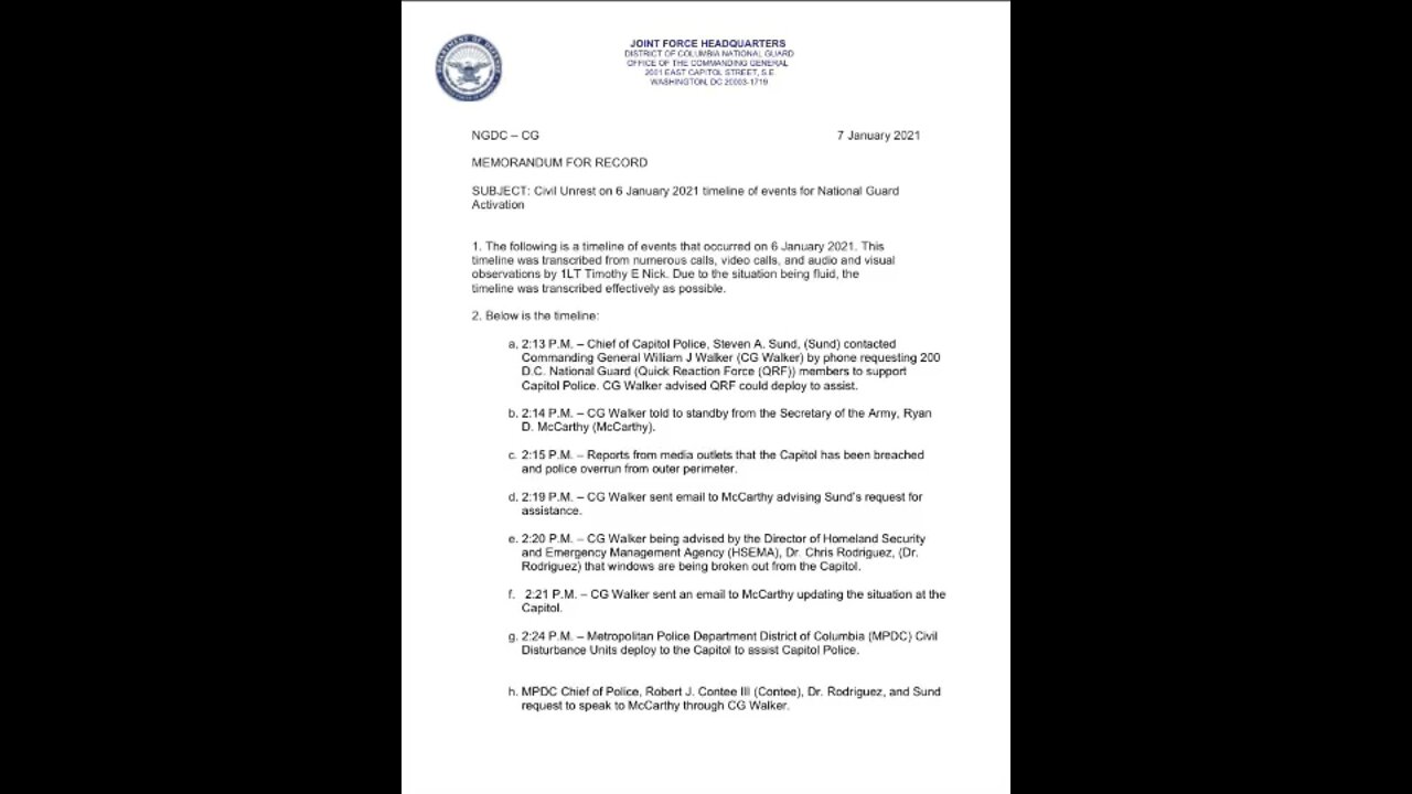 NEW J6 DOCS: GEN. CHARLES FLYNN CONFLICT OF INTEREST? MICHAEL FLYNN INVOLVED?