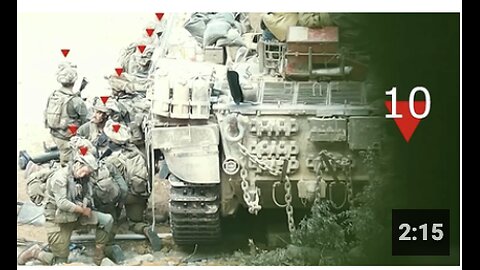 Al-Qassam Brigades (military wing of the Hamas organization) engaging the enemy in Gaza