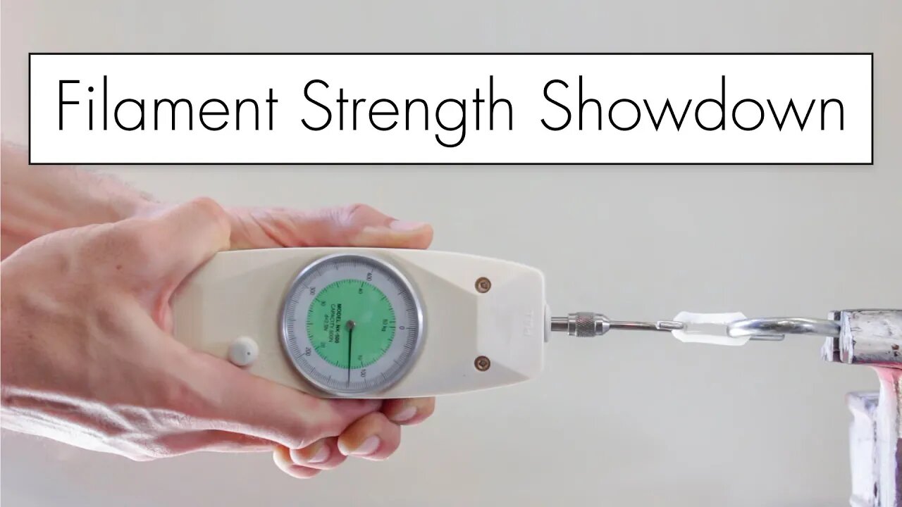 The Ultimate Filament Strength Showdown!