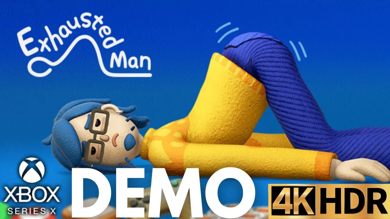 Exhausted Man Demo Gameplay | Xbox Series X|S | 4K HDR (No Commentary Gaming)