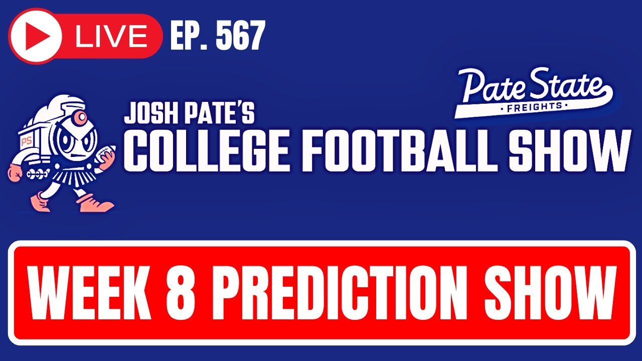 Week 8 Prediction Show: UGA vs Texas + Alabama vs Tennessee | Ryan Day Criticism | New JP Poll