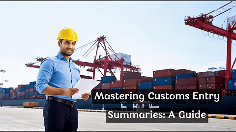 Mastering Customs Entry Summaries: The Key to Smooth Customs Clearance!