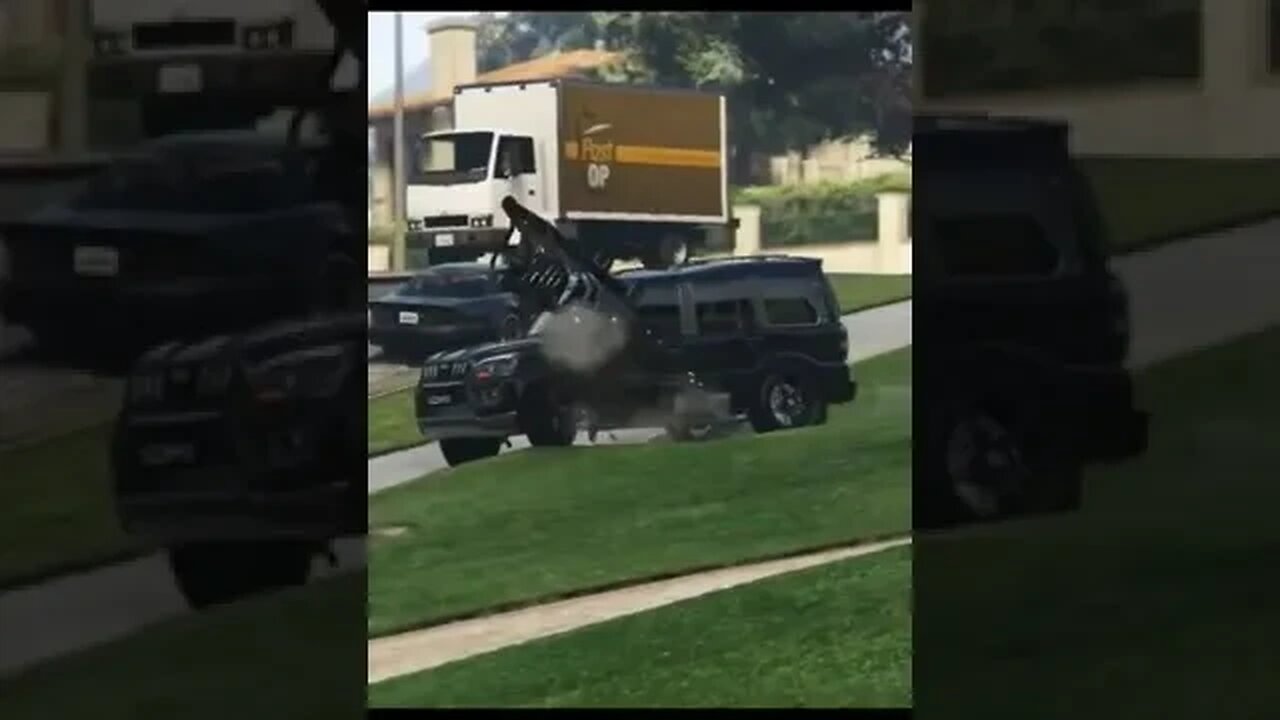 GTA 5 #shorts Black Scorpio Stunt Video Attitude WhatsApp Status #gta5 #whatsappstatus