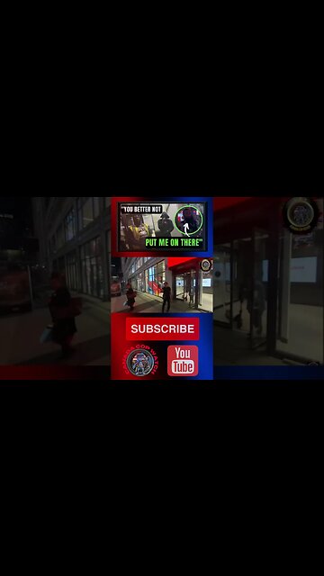 🍁🚔🎥 Man On Scooter Tells Me "Get a Life" #shorts