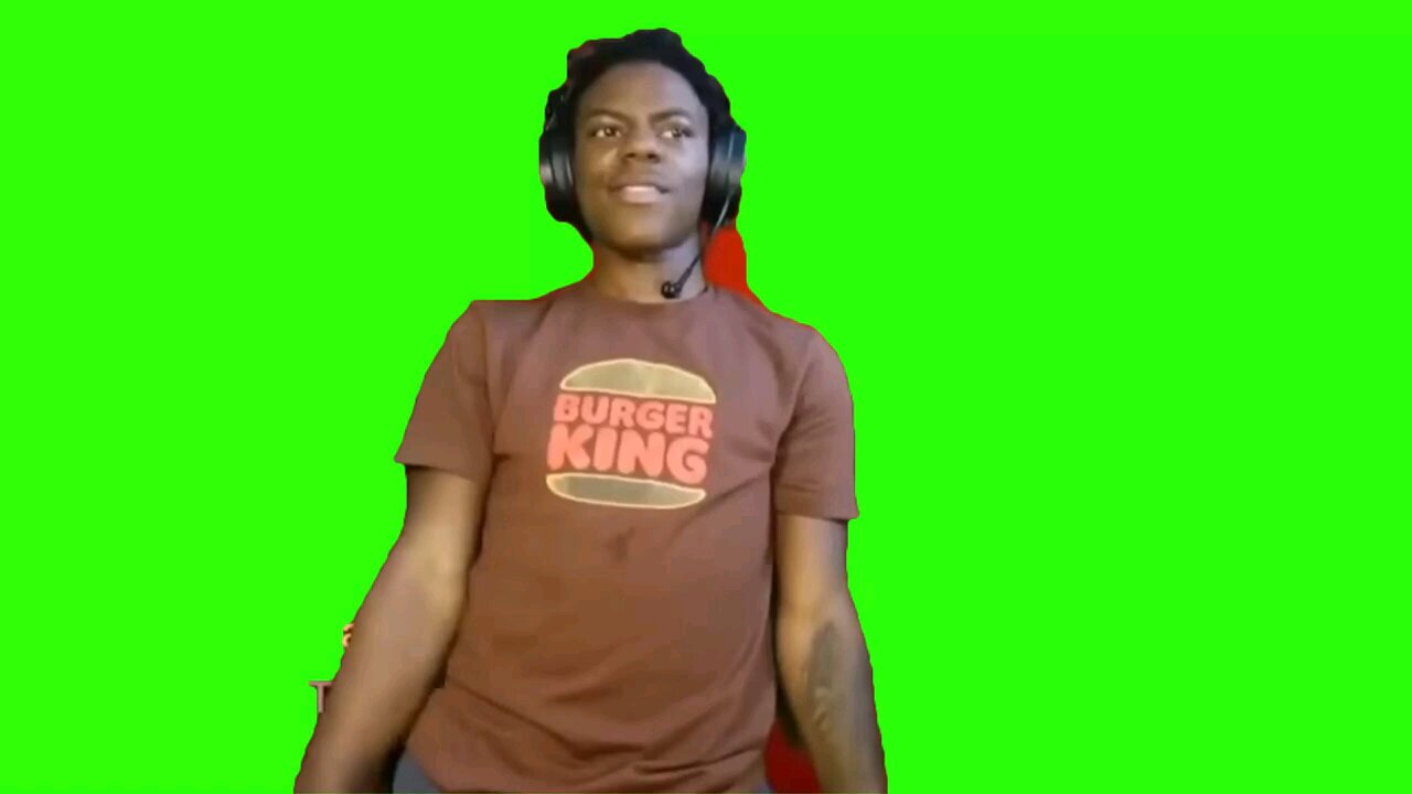 ishow speed green screen dance on dua lipa