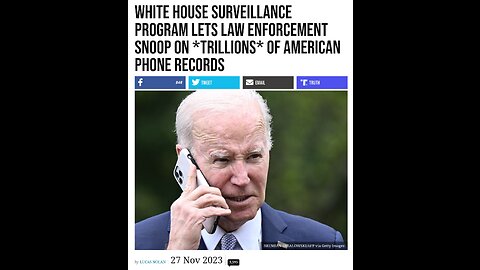 Your already under surveillance