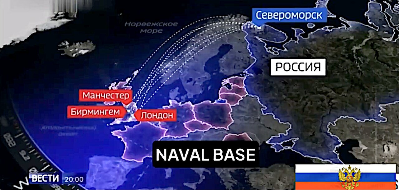 Vesti: Countries in Europe that Will Be Hit by Nuclear Weapons