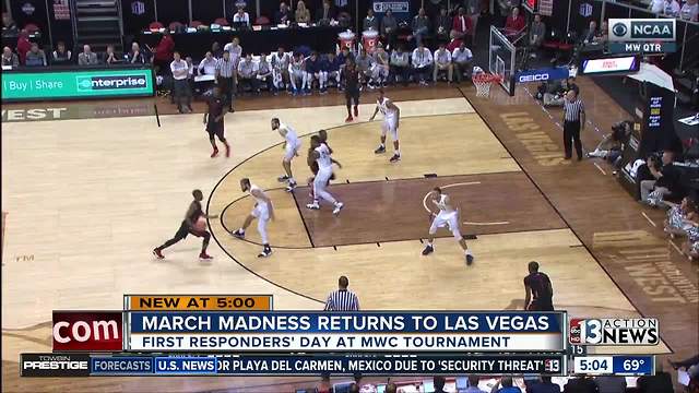 First responders get free admission to Mountain West tournament