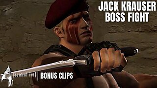 Jack Krauser Boss Fight | Resident Evil 4 Bonus Clips