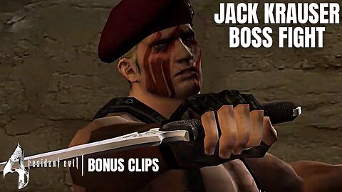 Jack Krauser Boss Fight | Resident Evil 4 Bonus Clips