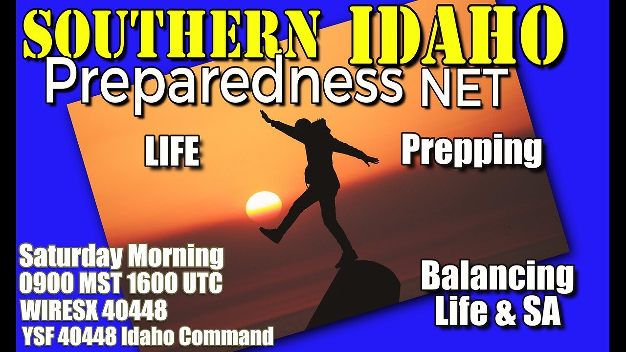 Balancing prepping, SA, travel, mental health