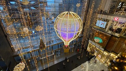 New York City Live: Christmas in Midtown Manhattan from Hudson Yards to Rockefeller Center 🎄