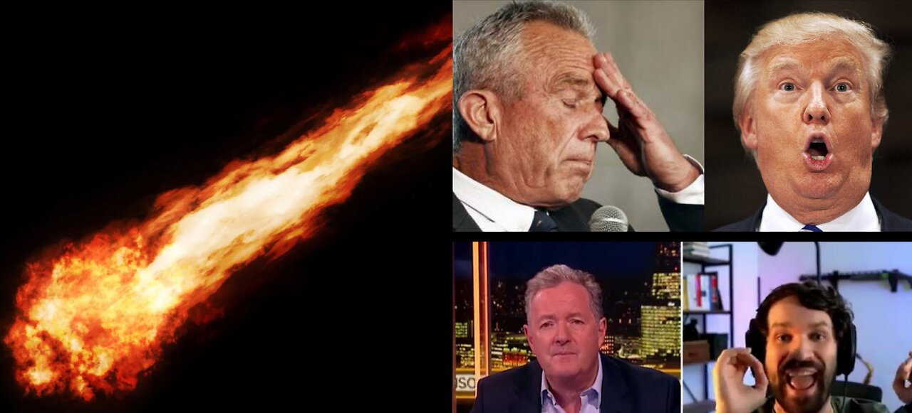 Pier Morgan VS Destiny, RFK Jr. & Trump Phone Call, CNN Panics About Biden Defeat, NYC Fireball