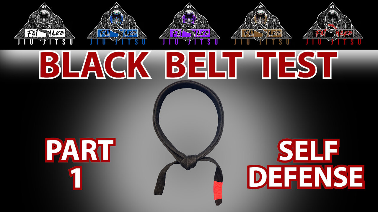 Black Belt Test Demo with Tarl Reynoso - Part 1