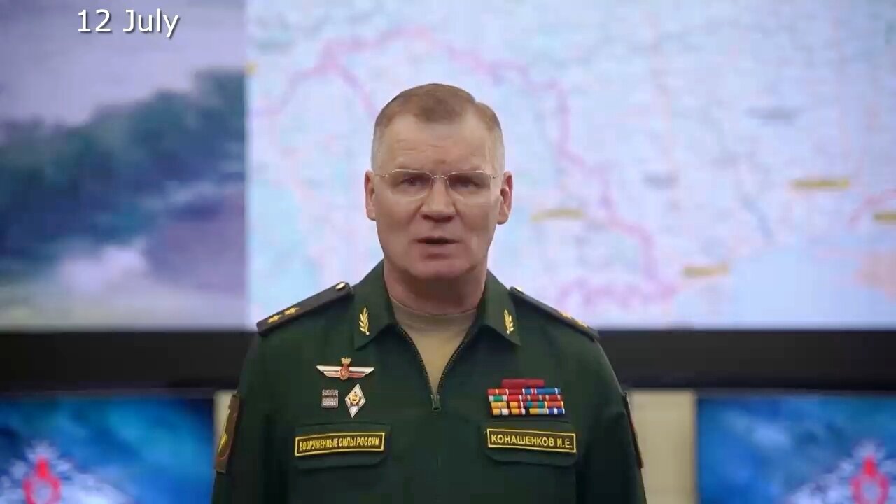 Morning briefing of the Ministry of Defense of Russia (6 — 12 July 2024)