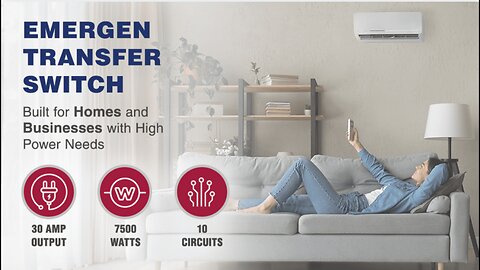 Connecticut Electric EmerGen Transfer Switch Kit