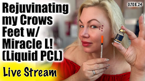 Live Rejuvenating Crows Feet with Miracle L, Liquid PCL, Acecosm | Code Jessica10 saves you money