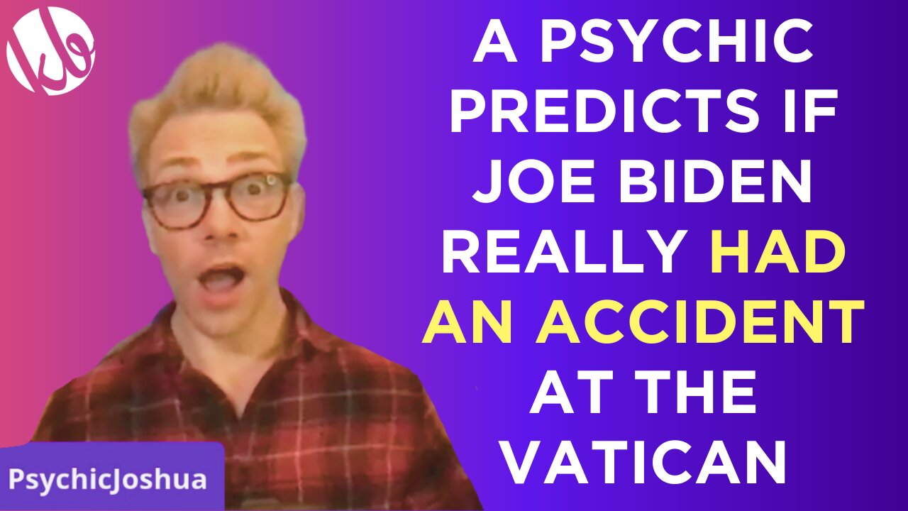 Did Joe Biden really have an "accident" at the Vatican? A psychic helps us get to the bottom of it.