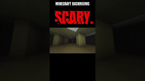 Minecraft Backrooms SCARY