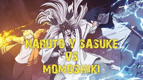 Mejores Peleas del Anime: Sasuke y Naruto vs Momoshiki - Boruto