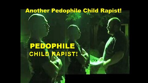 Pedophile Child Rapist Meets Live Decoy & Blames Women For Want to Rape Children!
