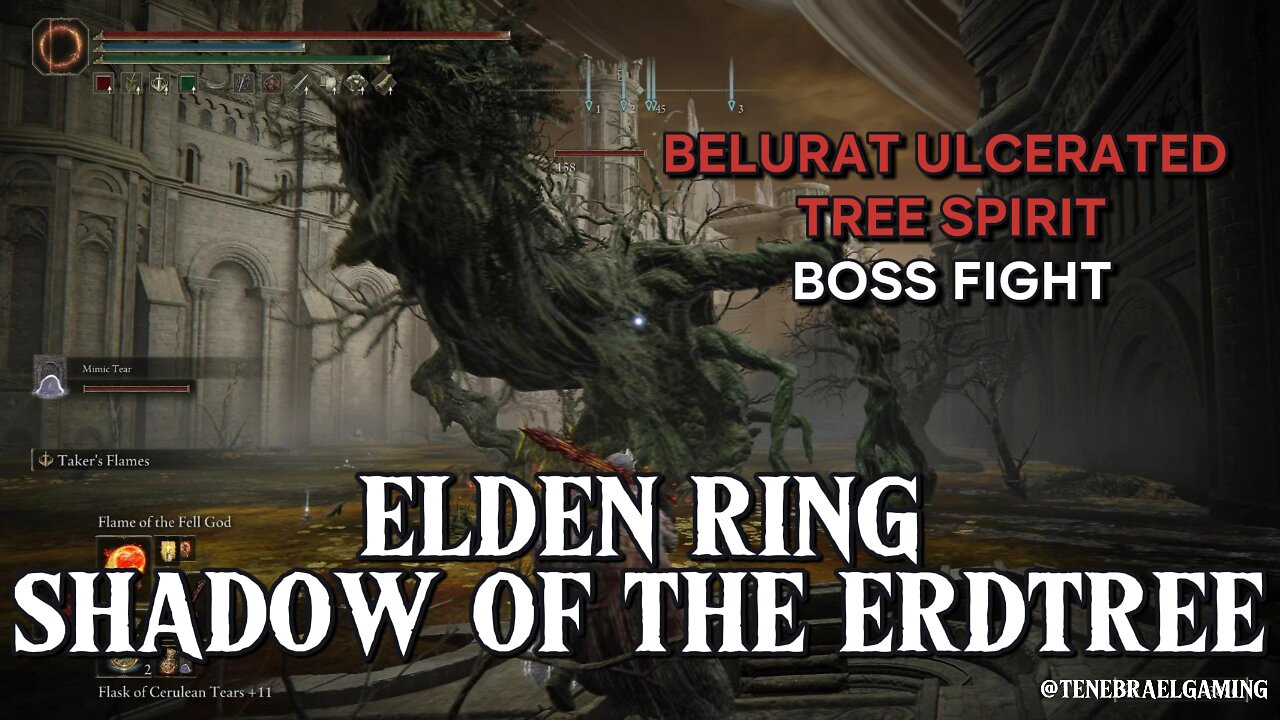 BELURAT ULCERATED SPIRIT #eldenring #shadowoftheerdtree #BOSSFIGHT