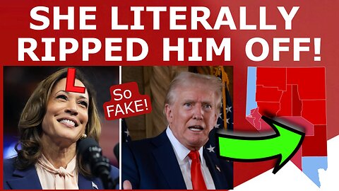 Kamala STEALS From Trump in TOTAL DESPERATION!