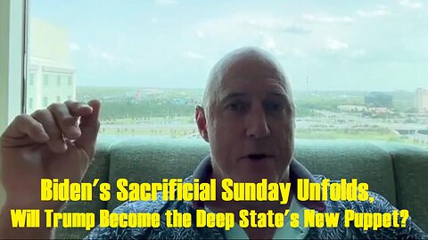 Jaco Warns: Biden's Sacrificial Sunday Unfolds, Will Trump Become the Deep State's New Puppet?