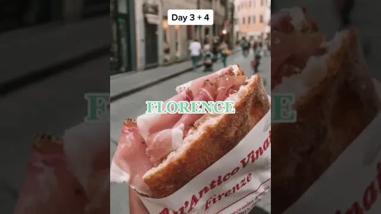 a good travel plan in Italy