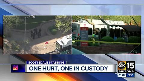 Man injured in stabbing in Scottsdale