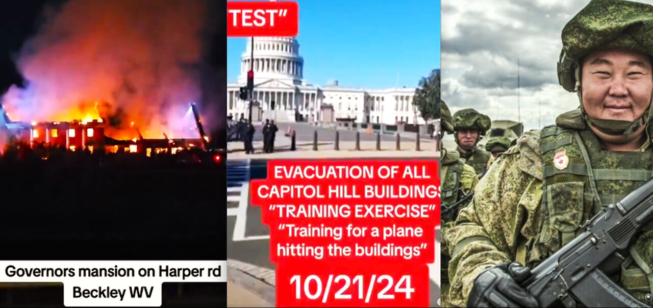 N.KOREA ENTERS THE WAR? DC EVACUATIONS DRILL*GOV MANSION BURNS*NO ELECTION RESULTS FOR....