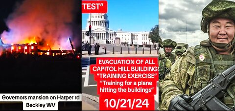 N.KOREA ENTERS THE WAR? DC EVACUATIONS DRILL*GOV MANSION BURNS*NO ELECTION RESULTS FOR....