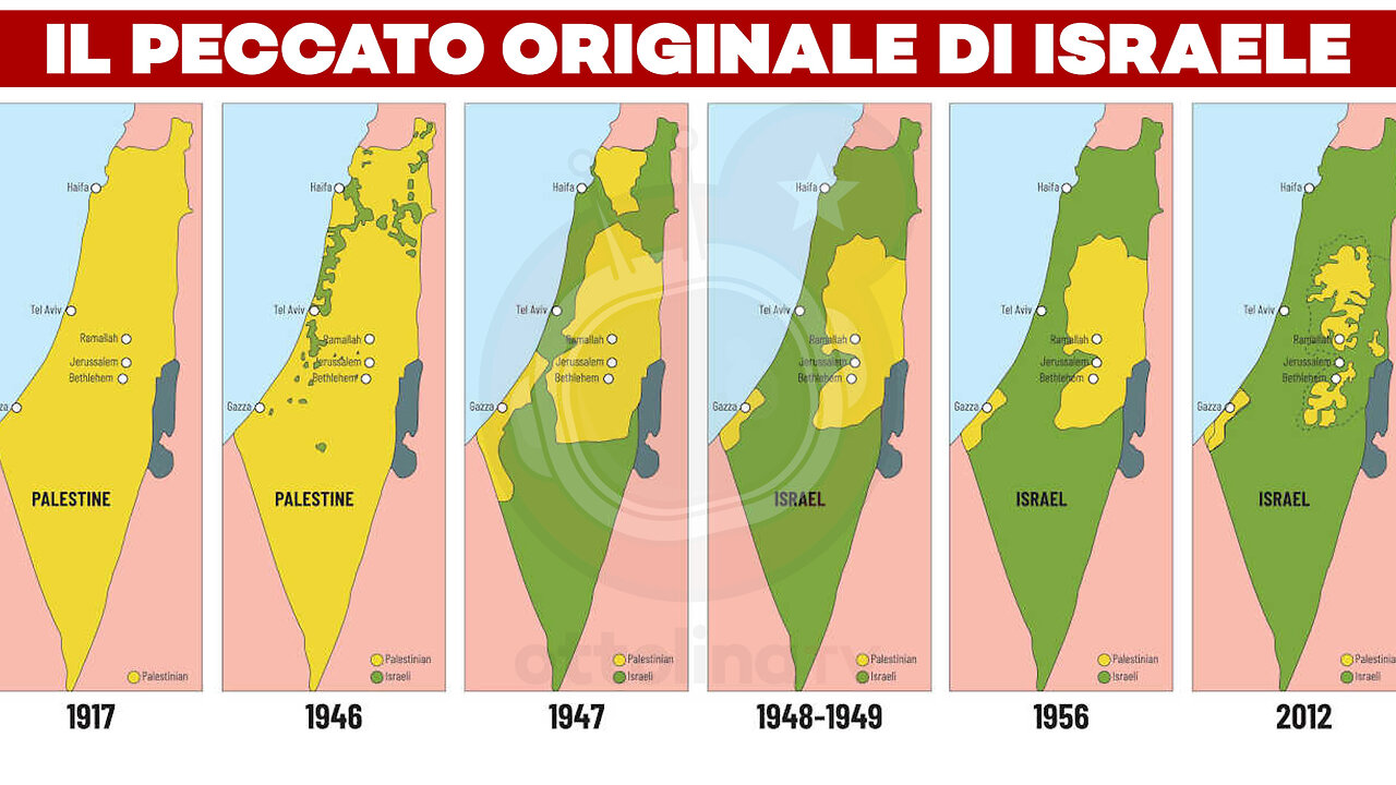 Il PECCATO ORIGINALE di ISRAELE - ft. Gianluca Ferrara