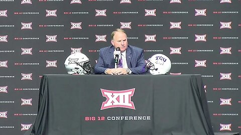 Big 12 Media Days 2019 | Gary Patterson talks about Alex Delton