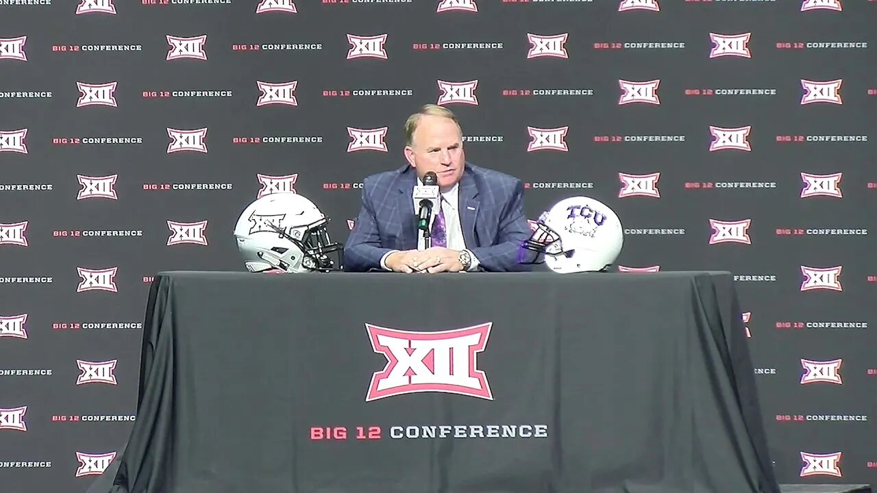 Big 12 Media Days 2019 | Gary Patterson talks about Alex Delton