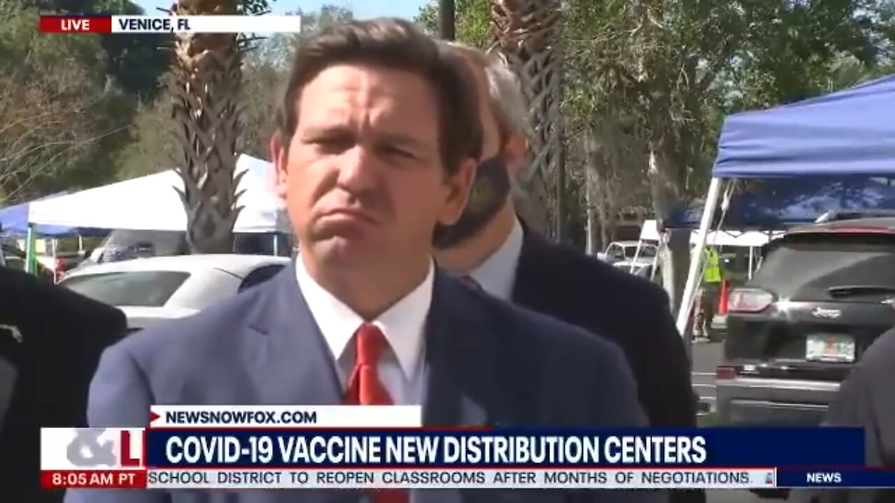 DeSantis EXPLODES On Reporter For Going Full Karen About COVID- 19