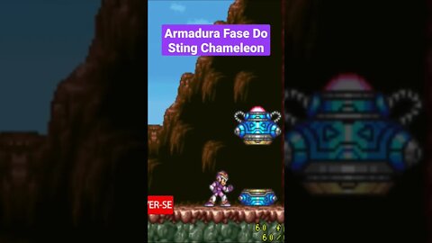 Armadura na Fase do Sting Chameleon - Mega Man X - Snes