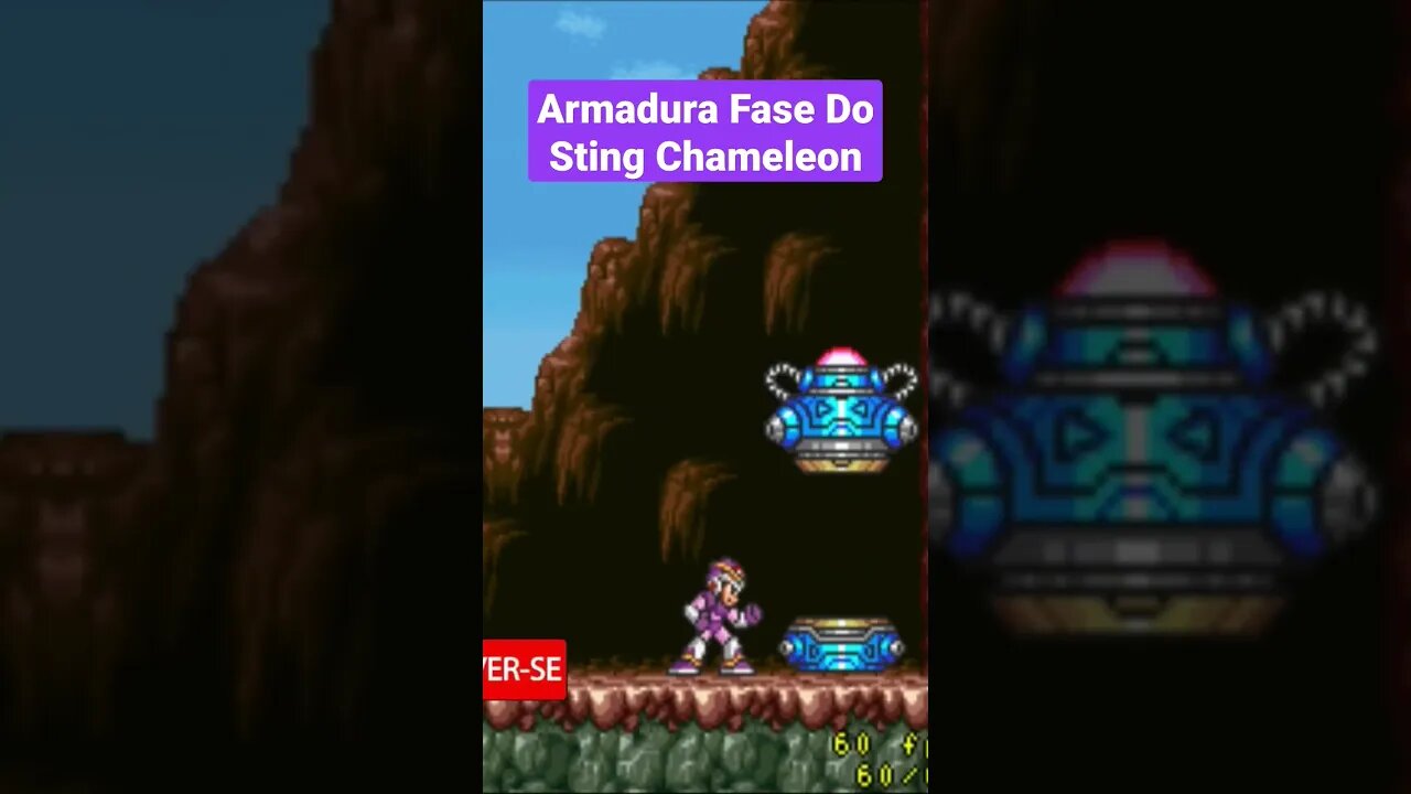 Armadura na Fase do Sting Chameleon - Mega Man X - Snes