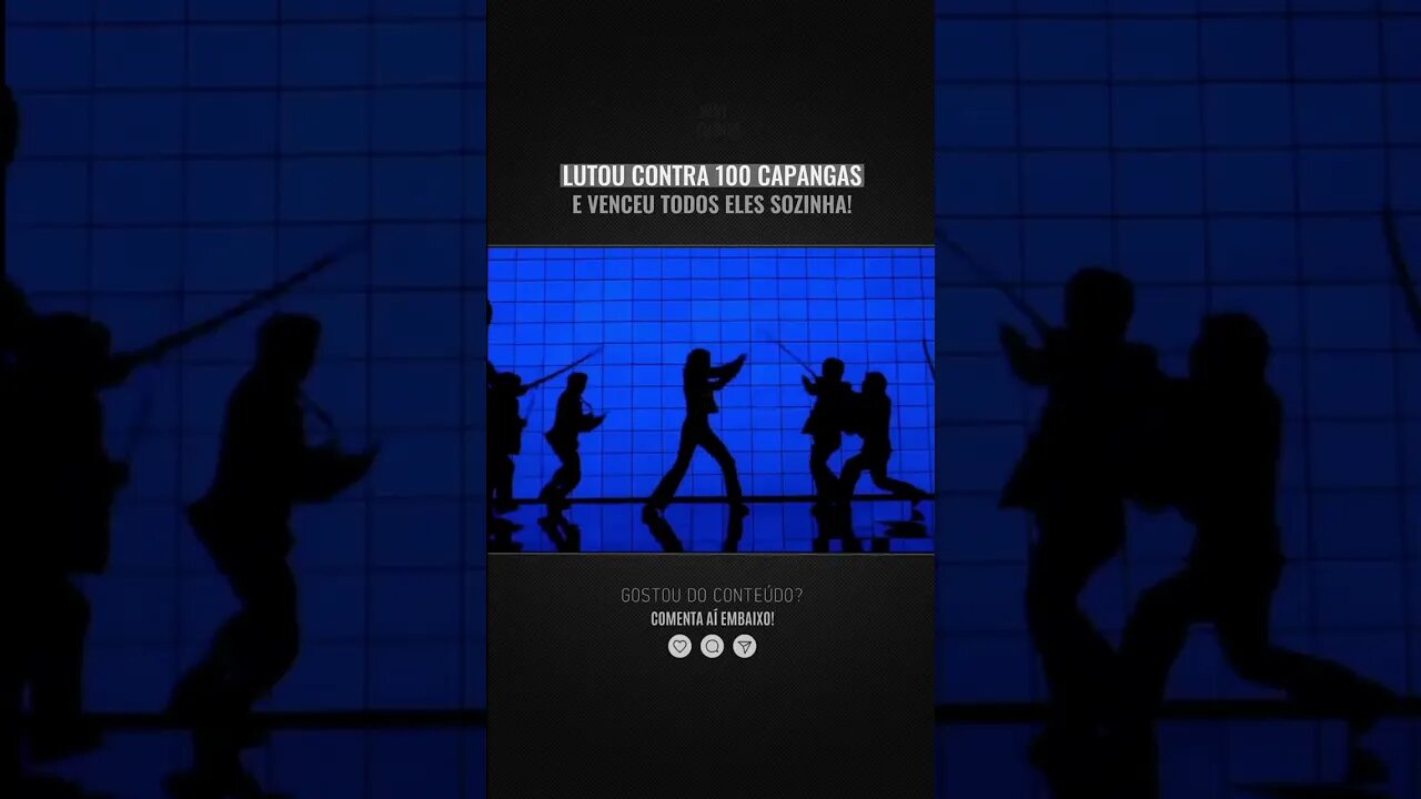 LUTOU CONTRA 100 CAPANGAS E VENCEU TODOS ELES SOZINHA! #vitória #ação #aventura #filme