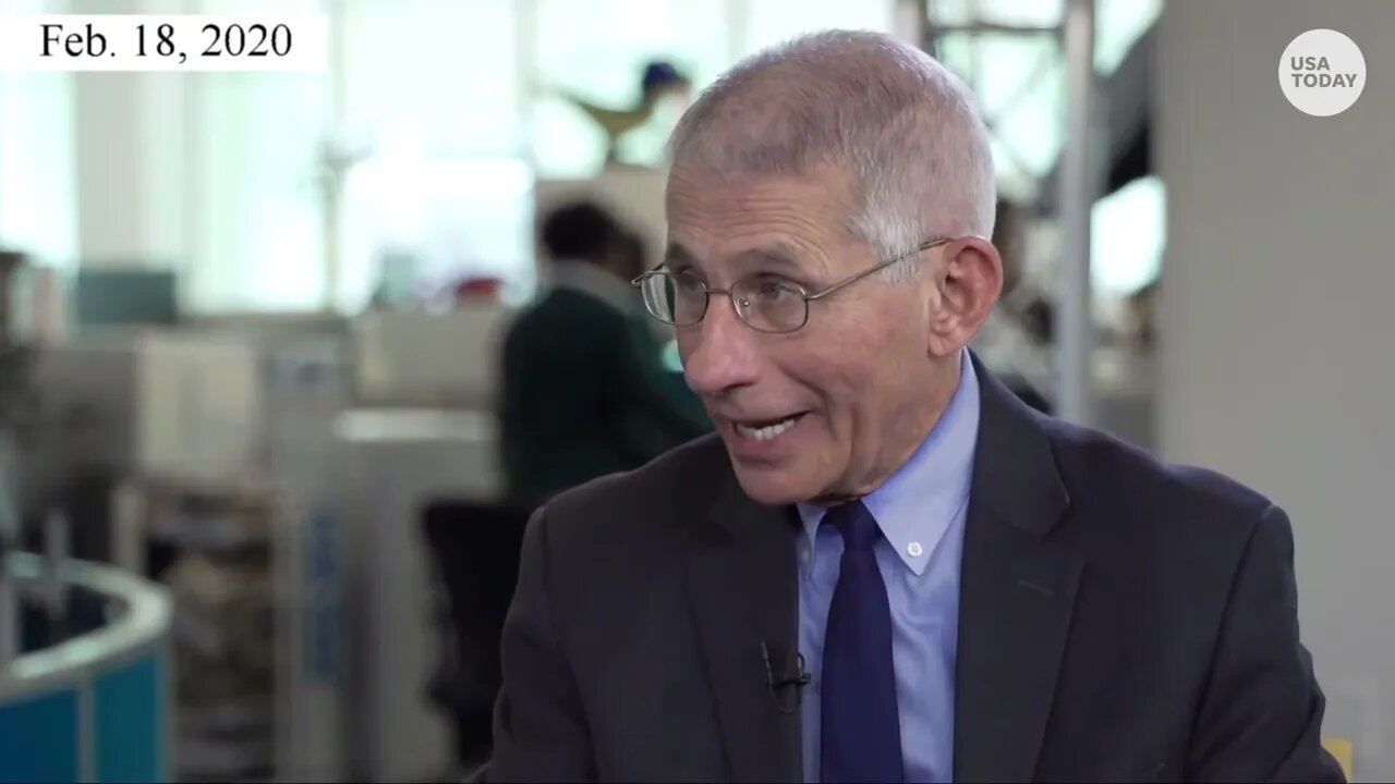 FLASHBACK - February 18, 2020 Dr. Fauci "COVID RISK IS LOW"