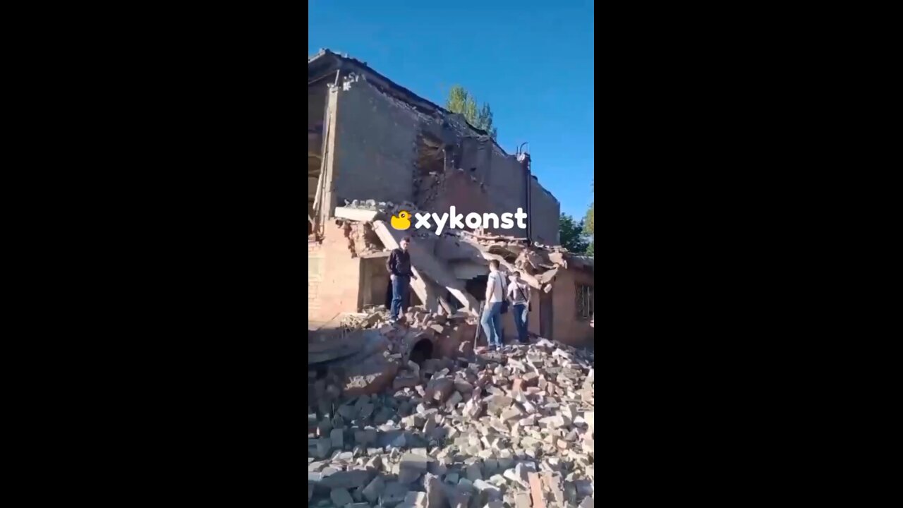 Result of Russian Tu-22M3 missile attack on AFU positions at the Konstantinovka industrial facility