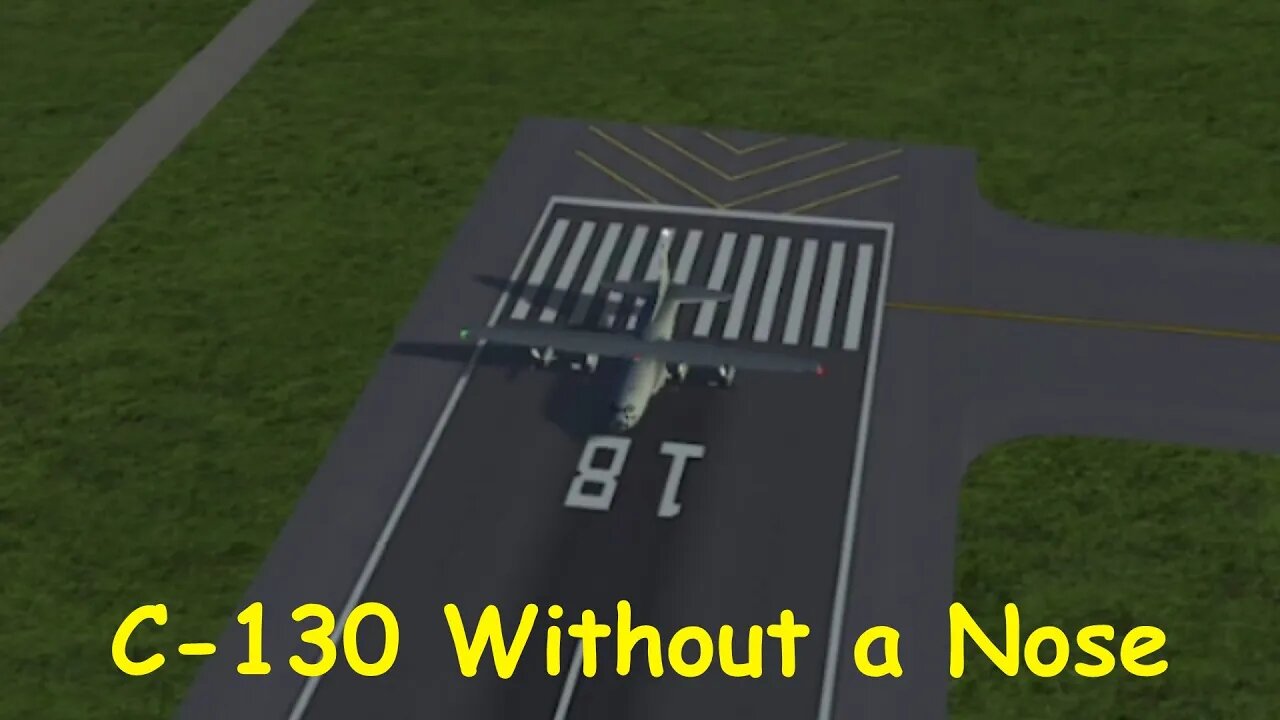 Flying a Plane with a Broken Nose | Turboprop Flight Simulator