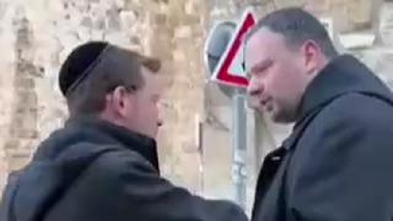 A Christian walking on the streets in Israel what do you think's gonna happen