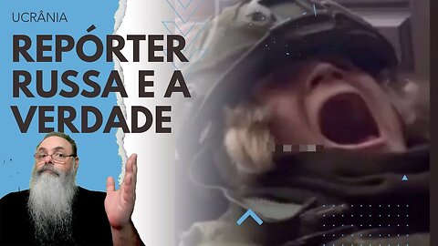 REPÓRTER RUSSA quer MOSTRAR como SOLEDAR está SEGURA nas mãos dos RUSSOS e acaba MOSTRANDO a VERDADE