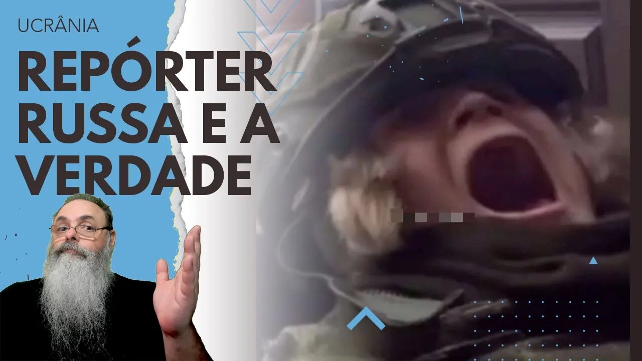 REPÓRTER RUSSA quer MOSTRAR como SOLEDAR está SEGURA nas mãos dos RUSSOS e acaba MOSTRANDO a VERDADE