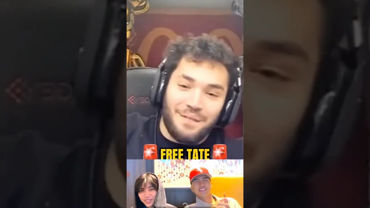 AndrewTate explain why he got banned #andrewtate #adinross #adinlive #tristantate #google #viral #yt